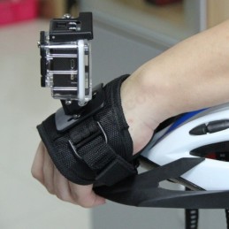 Držák kamery - rukavicový popruh na zápěstí přímý směr