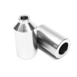 Pegy BLUNT ALU 26x50mm | sada 2ks | SILVER