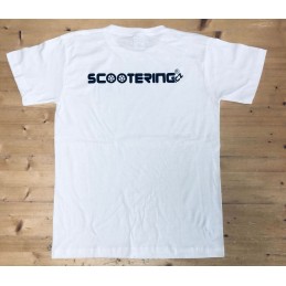 Tričko SCOOTERING.cz Bavna Classic | WHITE