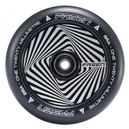 Kolečko FASEN Hzpno Square 120mm | 88A | ABEC-9 | BLACK