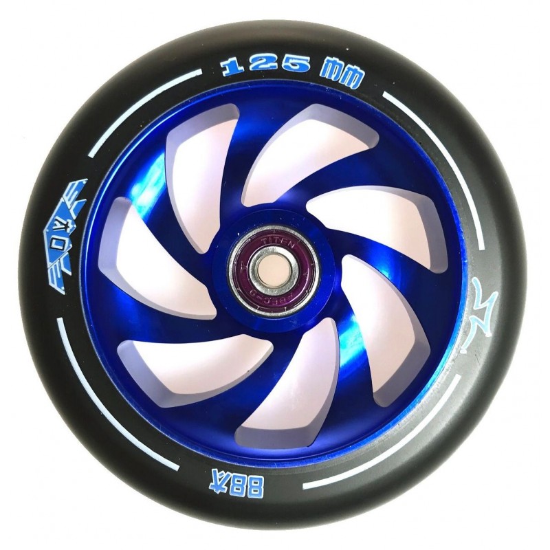 Kolečko AO Spiral 125mm | BLACK-BLUE