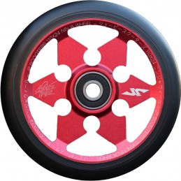 Kolečko JP SCOOTERS Ninja 6-Spoke | 110mm | 88A | ABEC-9 | RED-BLACK