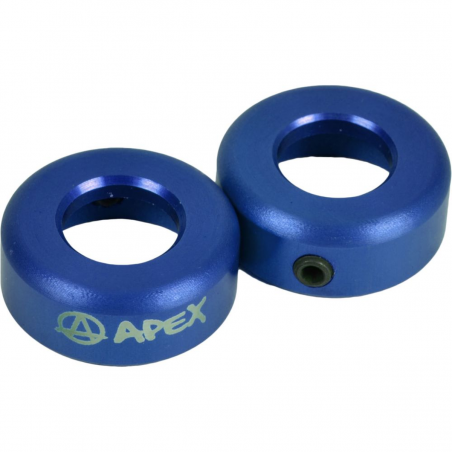 Koncovky APEX do řídítek | sada 2ks | BLUE