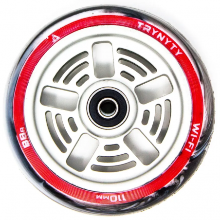 Kolečko TRYNYTY Wi-Fi 110mm | 88A | ABEC-9 | SILVER