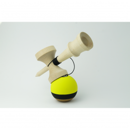Kendama OKENDAMA Captain Latvia Marple | CANDY YELLOW - RUSH PAINT