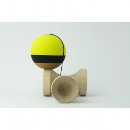 Kendama OKENDAMA Captain Latvia Marple | CANDY YELLOW - RUSH PAINT