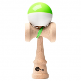 Kendama KENDAMA USA Kaizen 3.0 Shift Half Split | GREEN-WHITE