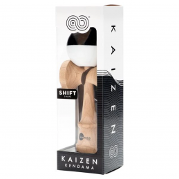 Kendama KENDAMA USA Kaizen 3.0 Shift Half Split | Sticky | BLACK-WHITE