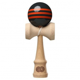 Kendama KENDAMA USA Kaizen Triple Stripe | Gloss | CHARCOAL-ORANGE
