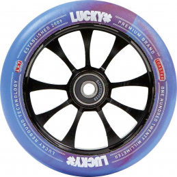 Kolečko LUCKY Toaster 120mm | 86A | SWIRL RED-BLUE