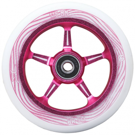 Kolečko AO Pentacle 115mmx24/30mm | ABEC-9 | FADE PINK