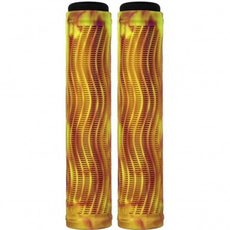 Gripy RAPTOR Slim Swirl 160mm | YELLOW-PURPLE