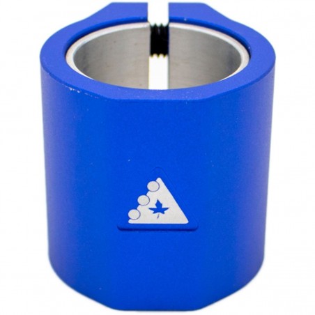 Objímka TRYNYTY Simply Double Clamp | 32/35mm | BLUE