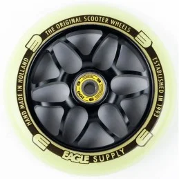 Kolečko EAGLE X6 Core 120mm | 86A |  608-RS | GLOW IN THE DARK YELLOW