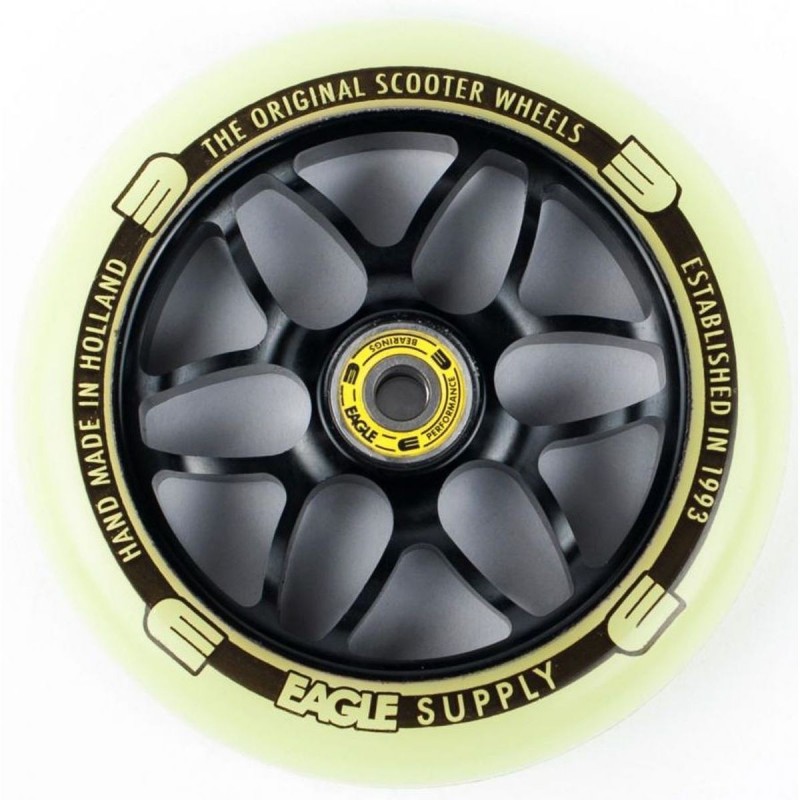 Kolečko EAGLE X6 Core 120mm | 86A |  608-RS | GLOW IN THE DARK YELLOW