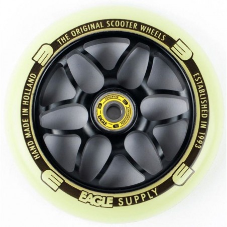 Kolečko EAGLE X6 Core 120mm | 86A |  608-RS | GLOW IN THE DARK YELLOW