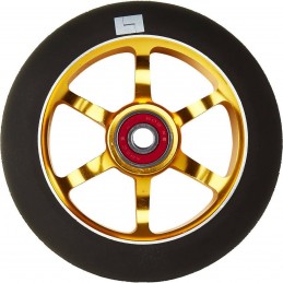 Kolečko LOGIC se 6 špicemi 110mm | 88A | ABEC-9 | GOLD