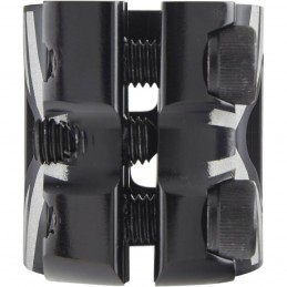 Objímka LOGIC Double Clamp | 32/35mm | BLACK