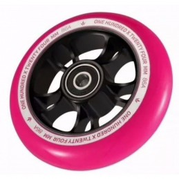 Kolečko BLUNT 10 Spokes 100mm | 86A | ABEC-9 | BLACK-PINK