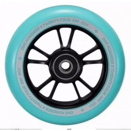 Kolečko BLUNT 10 Spokes 100mm | 86A | ABEC-9 | BLACK-TEAL