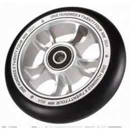 Kolečko BLUNT 10 Spokes 100mm | 86A | ABEC-9 | BLACK-SILVER