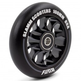 Kolečko SLAMM Flair 2.0 100mm | 88A | ABEC-9 | BLACK