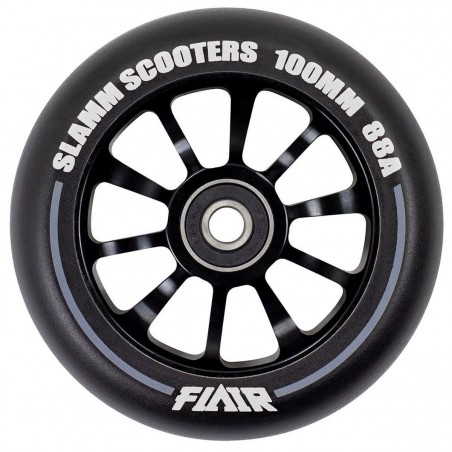 Kolečko SLAMM Flair 2.0 100mm | 88A | ABEC-9 | BLACK
