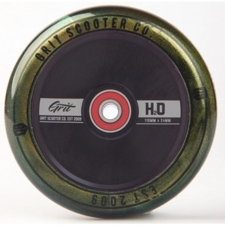 Kolečko GRIT Hollow Core H2O 110mm | ABEC 9 | BLACK-GOLD