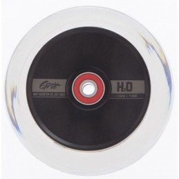 Kolečko GRIT Hollow Core H2O 110mm | ABEC 9 | BLACK-CLEAR