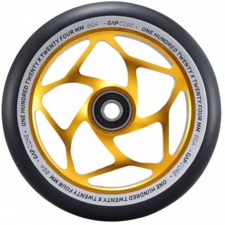 Kolečko BLUNT Gap Core 120x24mm | 86A | ABEC-9 | GOLD-BLACK