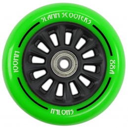 Kolečko SLAMM 100mm ABEC-9 BLACK/GREEN