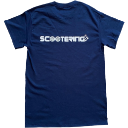 Tričko SCOOTERING Gildan Heavy Cotton | NAVY BLUE