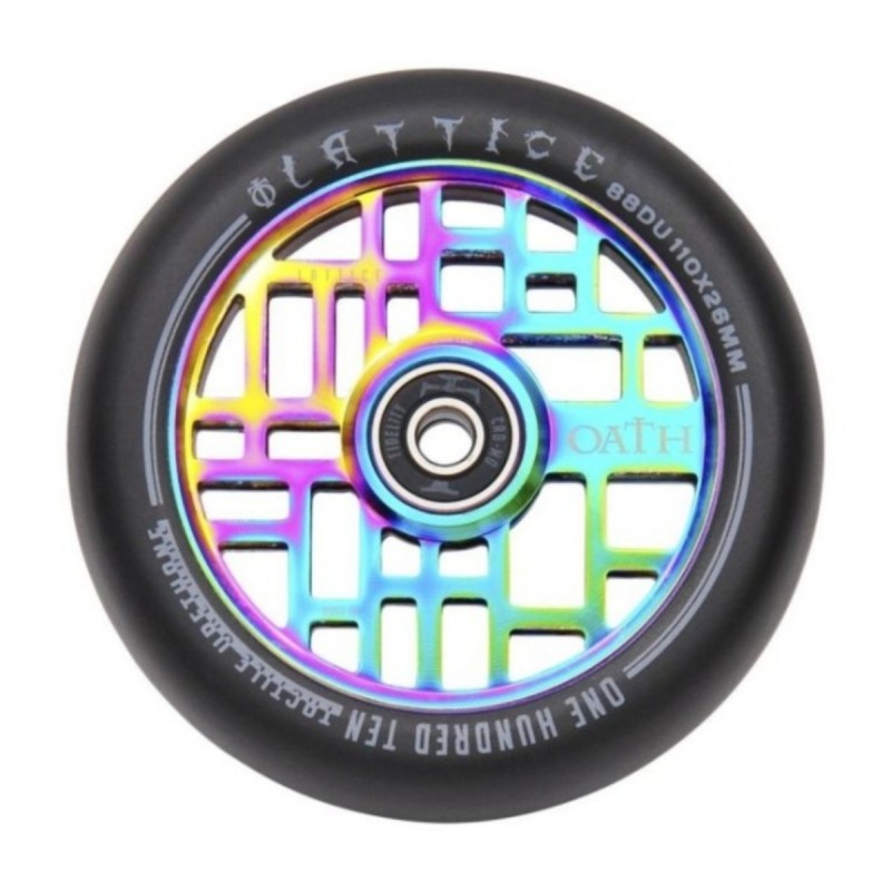 Kolečko OATH Lattice 110*24/26mm | 88A | ABEC-9 | NEOCHROME