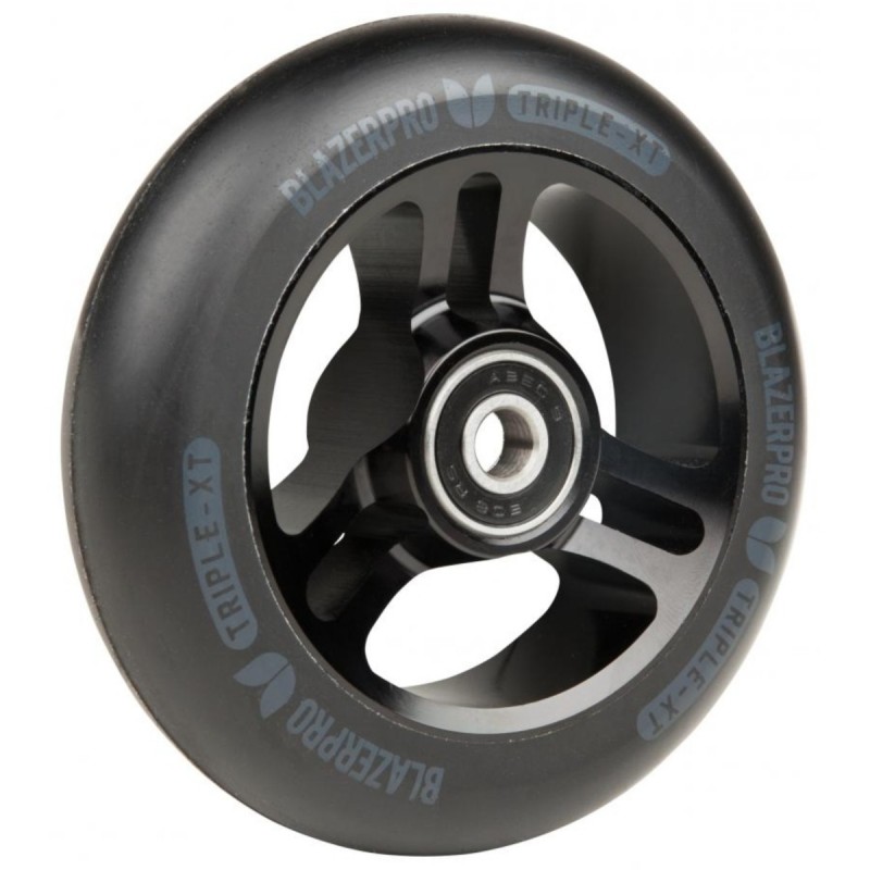 Kolečko BLAZERPRO Triple XT 100mm | 88A | ABEC-9 | BLACK