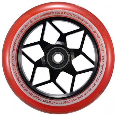Kolečko BLUNT Diamond 110mm | 86A | ABEC-9 | SMOKE RED