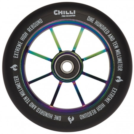 Kolečko CHILLI Rocky | 110mm | 90A | ABEC 9 | NEOCHROME