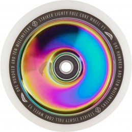 Kolečko STRIKER Lighty Full Core V3 WHITE PU 110mm | 88A | ABEC-9 | RAINBOW