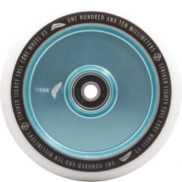 Kolečko STRIKER Lighty Full Core V3 WHITE PU 110mm | 88A | ABEC-9 | TEAL