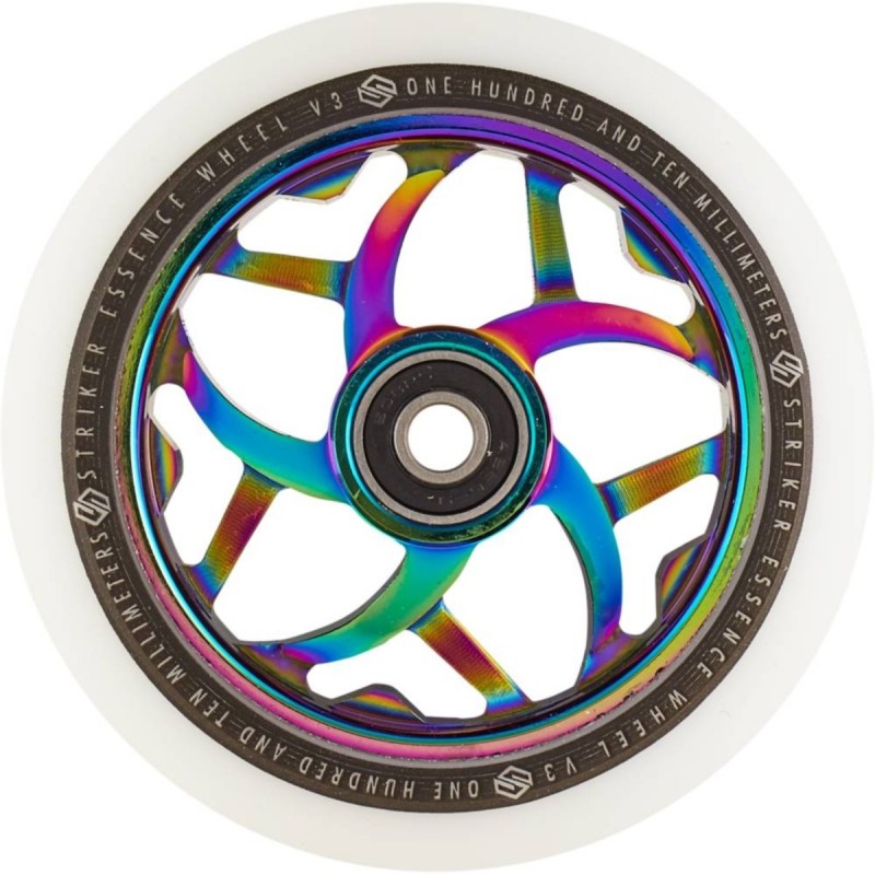 Kolečko STRIKER Essence V3 110mm | 88A | ABEC-9 | WHITE-RAINBOW
