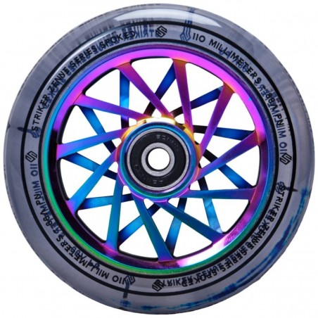 Kolečko STRIKER Zenue 110mm | 88A | ABEC-9 | RAINBOW-CLEAR
