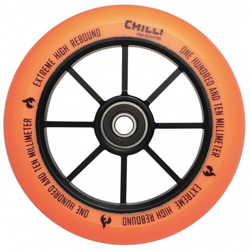 Kolečko CHILLI Base | 110mm | 90A | ABEC 9 | ORANGE