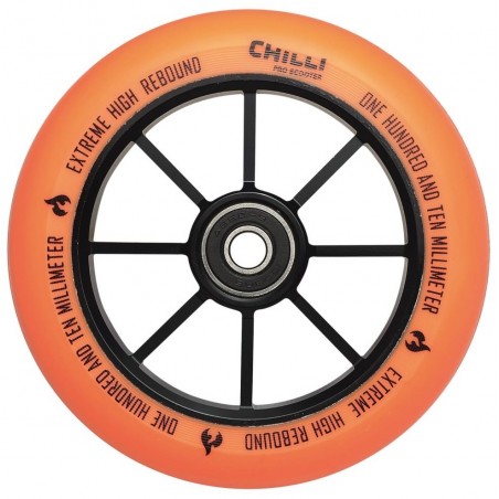 Kolečko CHILLI Base | 110mm | 90A | ABEC 9 | ORANGE