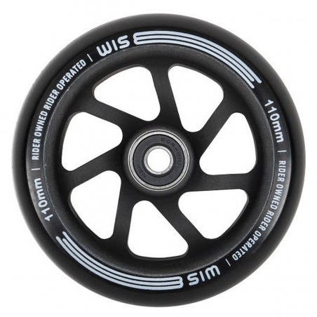 Kolečko WISE Classic 110mm | 88A | ABEC 9 | BLACK