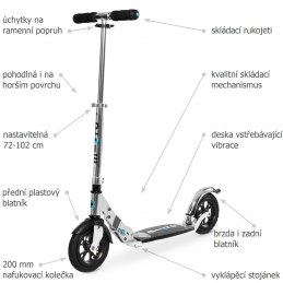 Skládací koloběžka MICRO Flex Air