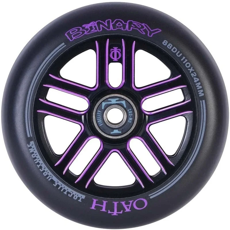 Kolečko OATH Binary 110mm | 88A | BLACK-PURPLE