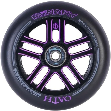 Kolečko OATH Binary 110mm | 88A | BLACK-PURPLE