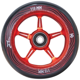 Kolečko AO Pentacle 115mmx24/30mm | ABEC-9 | FADE RED