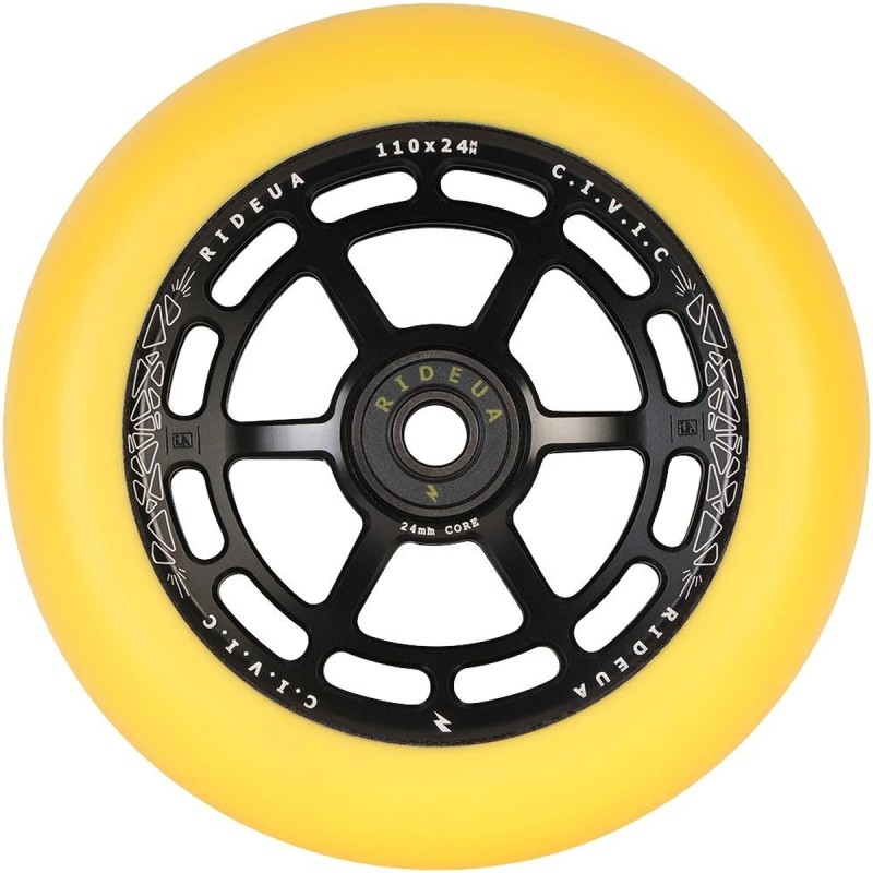 Kolečko URBANARTT Civic 110mm | 88A | BLACK-YELLOW