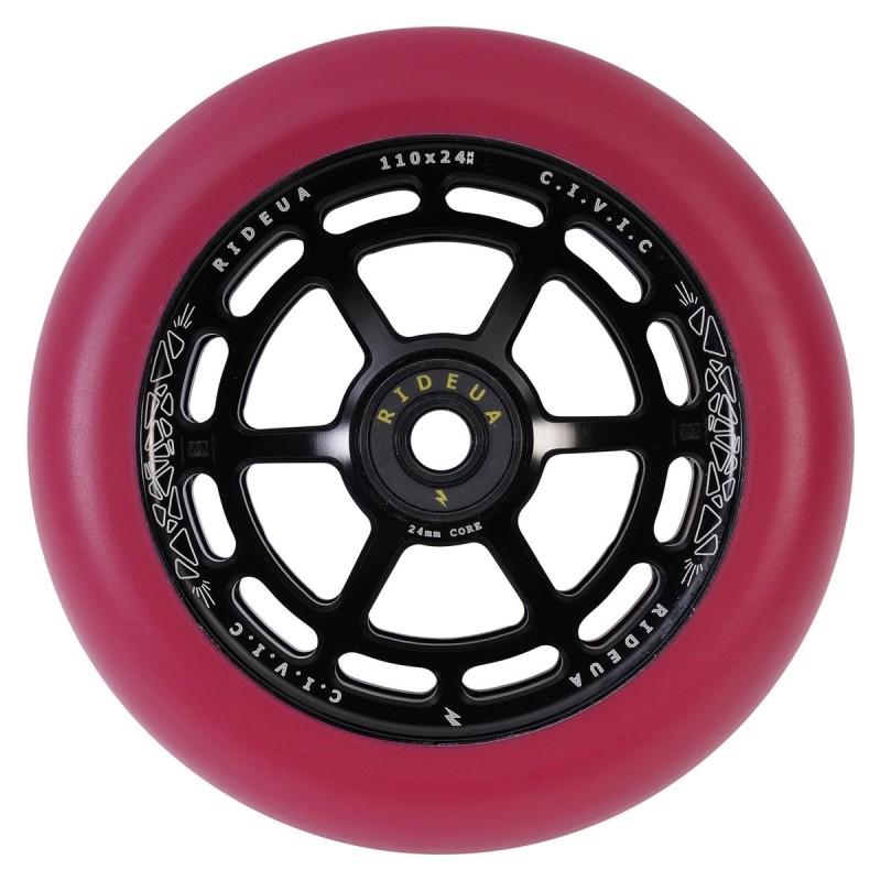 Kolečko URBANARTT Civic 110mm | 88A | BLACK-AUTUMN RED