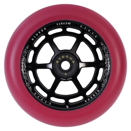 Kolečko URBANARTT Civic 110mm | 88A | BLACK-AUTUMN RED